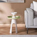 Clancy End Table Metal Pan Home
