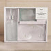 Clara 3-Piece Glass Bath Accessory Set -Clear Pan Home