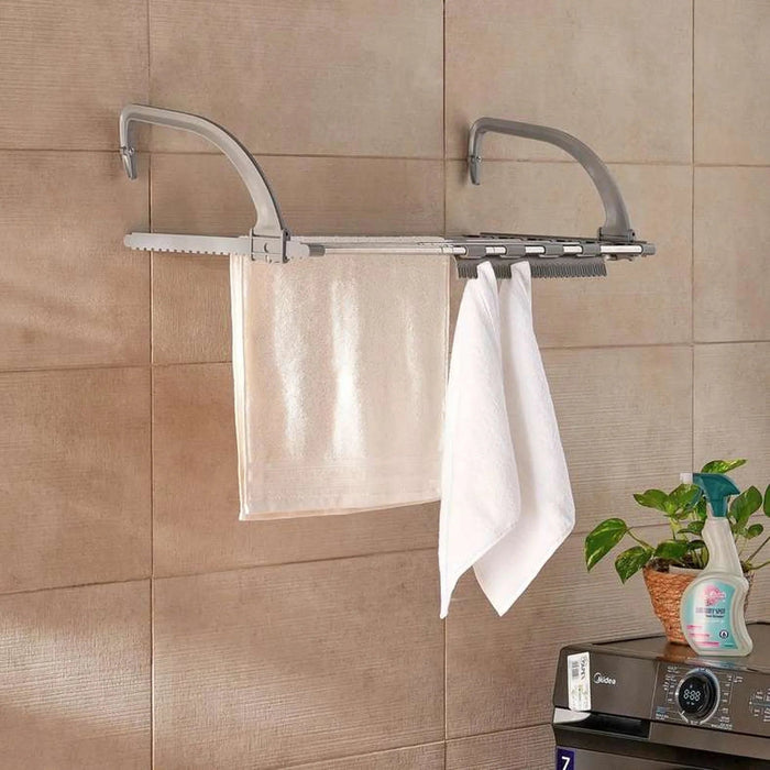 Clarke Portable And Extendable Cloth Dryer 104X38X19Cm-Grey Pan Home