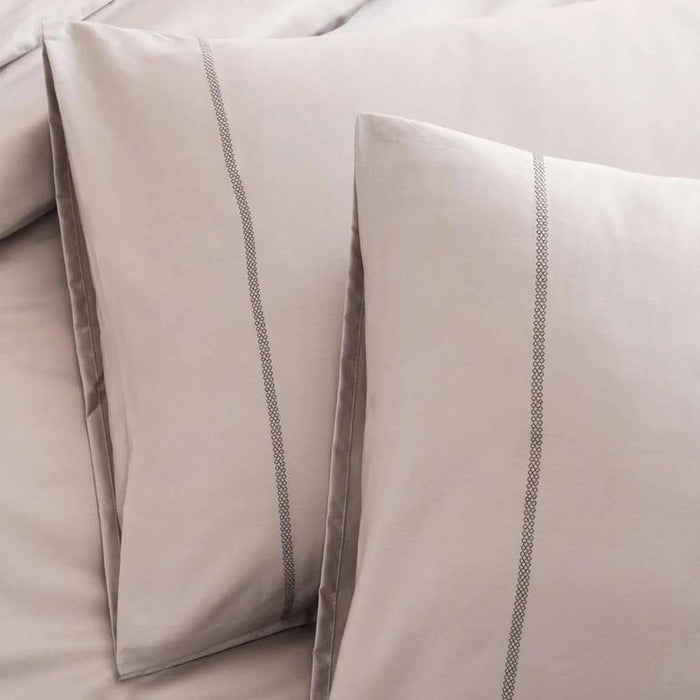 Classic Egyptian 3-Piece  400Tc King Duvet Cover Set 230X220Cm - Vapour Pan Home