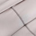 Classic Egyptian 3-Piece 400Tc Super King Duvet Cover Set 260X220Cm - Vapour Pan Home