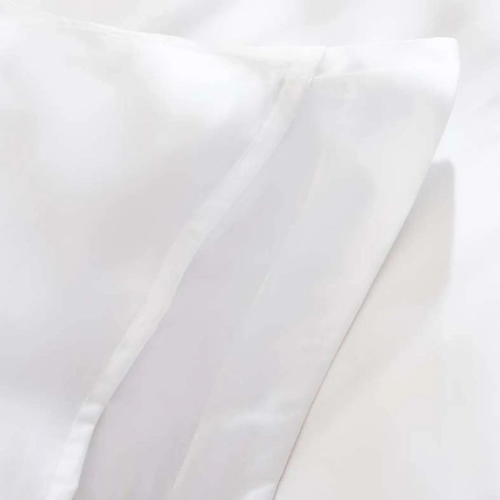 Classic Egyptian 400Tc 2-Piece Oxford Pillowcase Set 50X75+5Cm - White