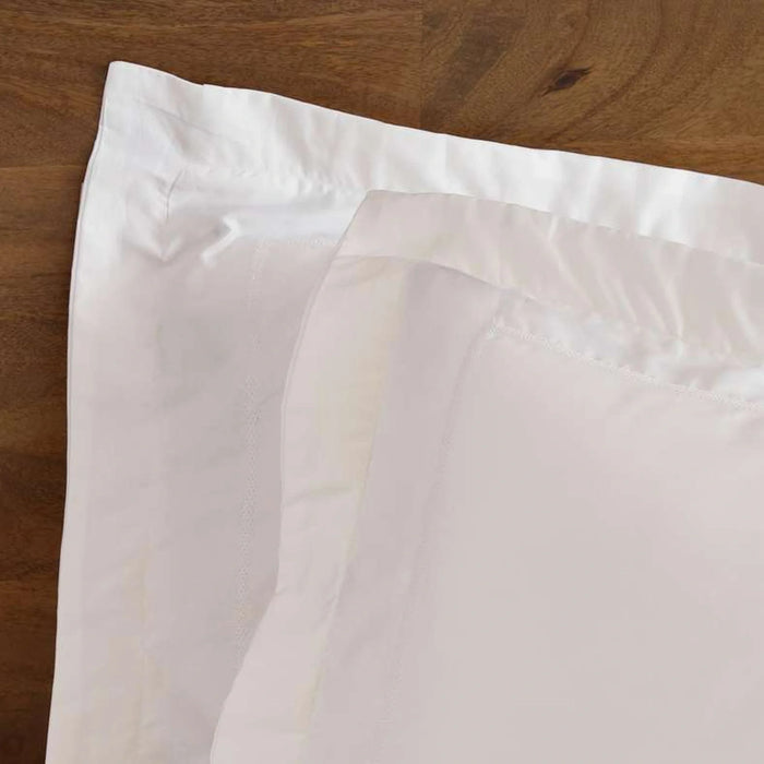 Classic Egyptian 400Tc 2-Piece Oxford Pillowcase Set 50X90+5Cm - White