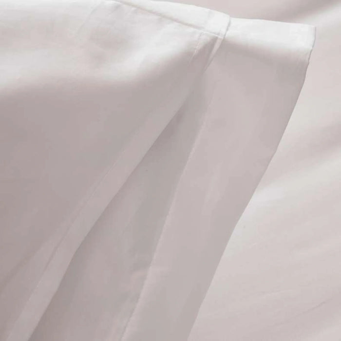 Classic Egyptian 400Tc 2-Piece Oxford Pillowcase Set 50X90+5Cm - White