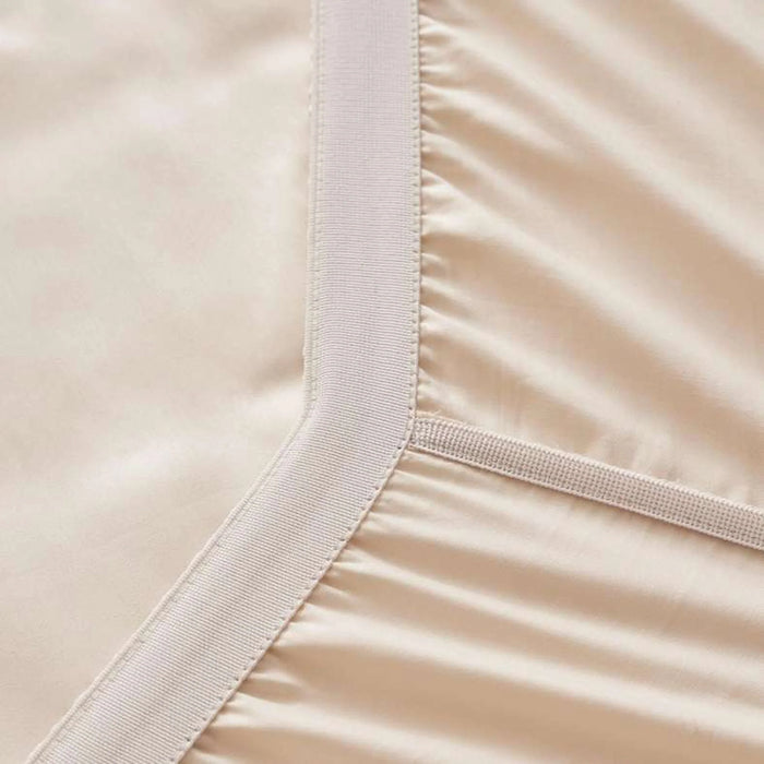 Classic Egyptian 400Tc King Fitted Sheet 180X200+33Cm - Ivory