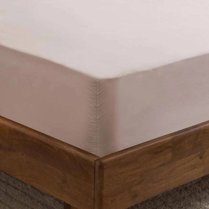 Classic Egyptian 400Tc King Fitted Sheet 180X200+33Cm -Vapour Pan Home