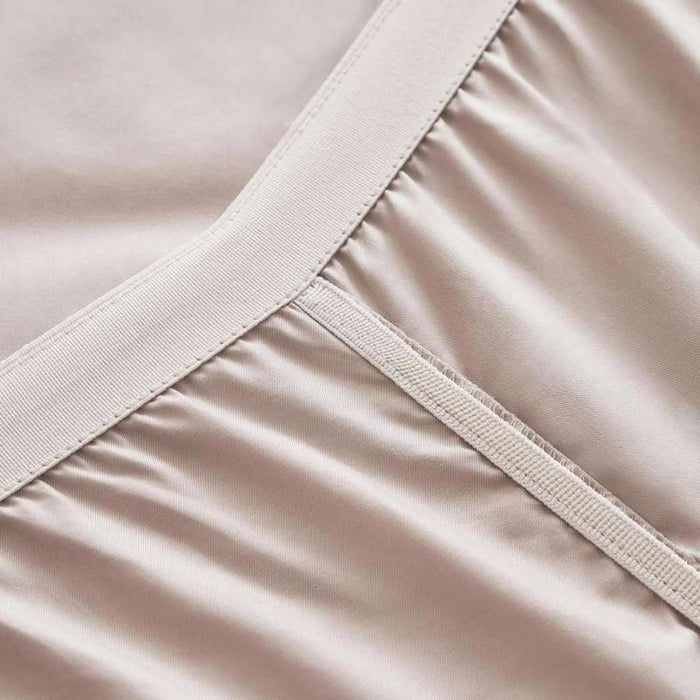 Classic Egyptian 400Tc King Fitted Sheet 180X200+33Cm -Vapour Pan Home