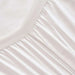 Classic Egyptian 400Tc King Fitted Sheet 180X200+33Cm - White Pan Home