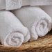Classic Zero Twist 600 Gsm 4Pk Fingertip Towel 30X30 Cm-White Pan Home