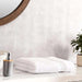 Classic Zero Twist 600 Gsm Bath Sheet -White Pan Home