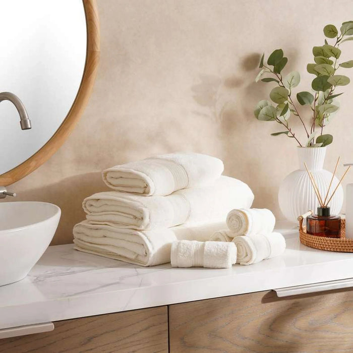 Classic Zero Twist 600 Gsm Hand Towel 50X90 Cm-Cream