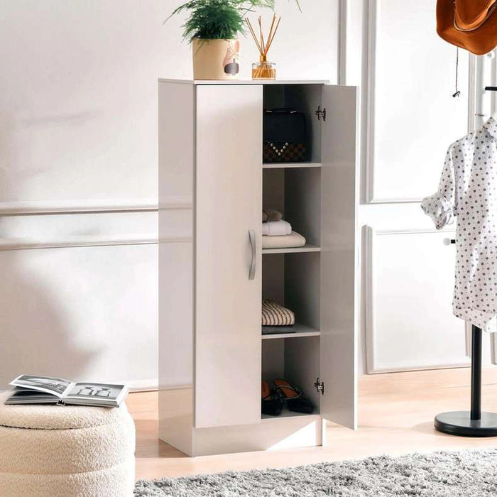 Clean 2 Door Wardrobe