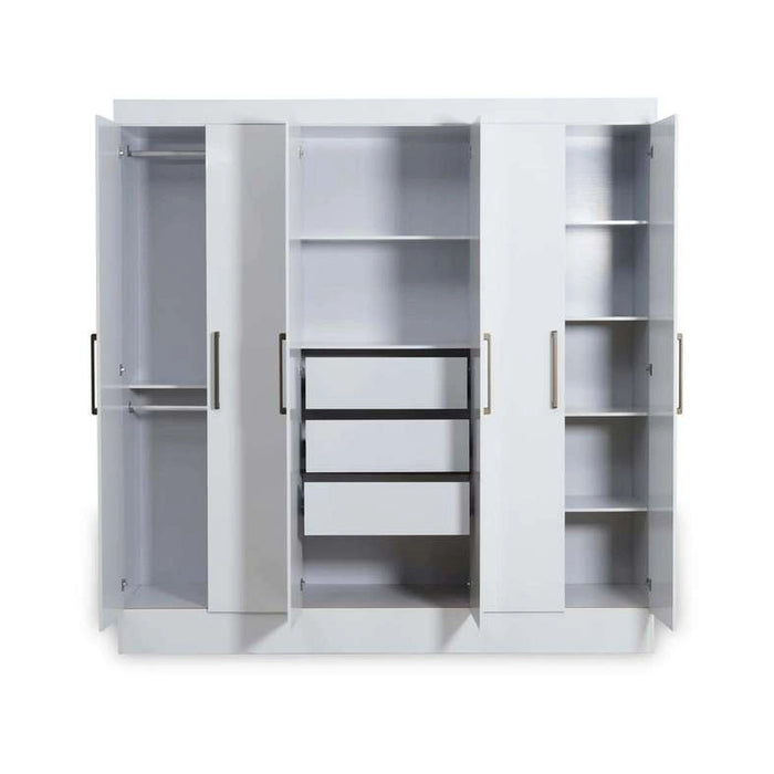 Clean 6 Door Wardrobe Pan Home