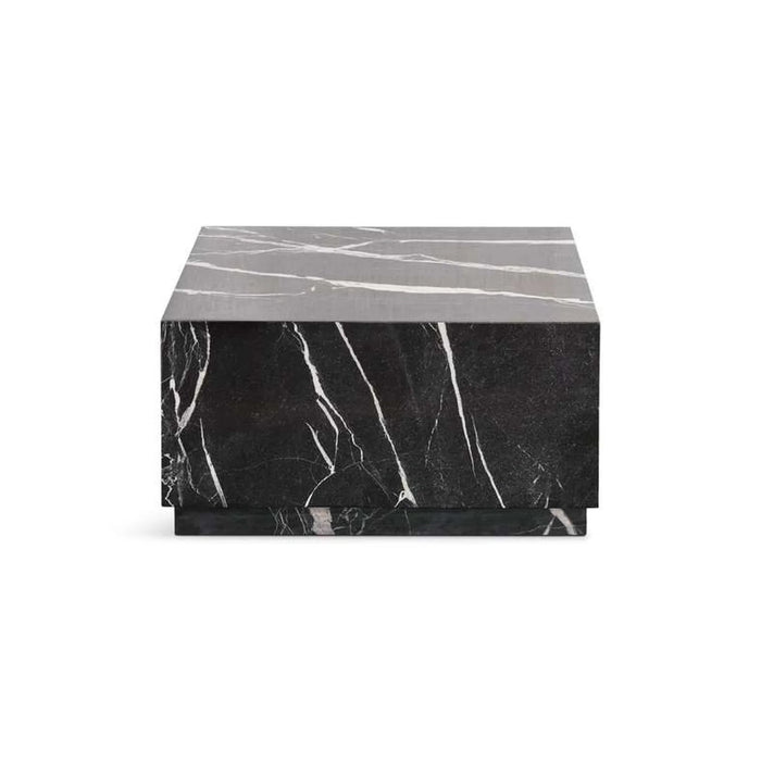 Clemo Coffee Table Marble - Black & White