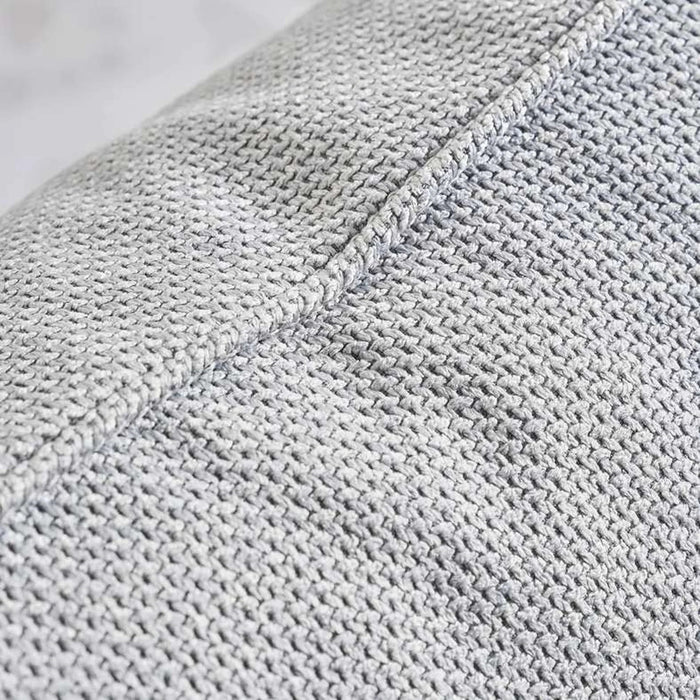 Clifton Textured Down Alternative Filled Cushion 48X48Cm - Light Blue Pan Home