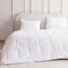Climacomfort 2 Layer 12 Tog All Season Down Alternative Warmest Full Duvet 160X200Cm - White Pan Home