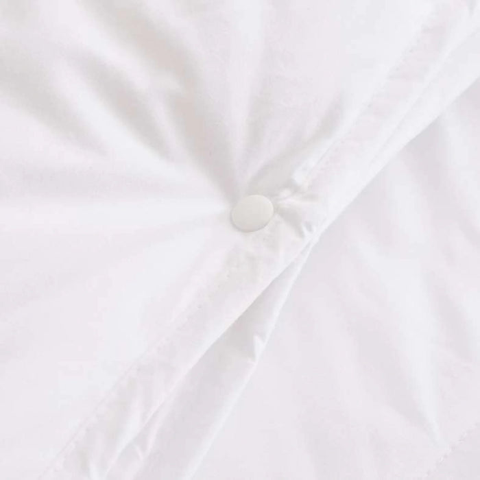 Climacomfort 2 Layer 12 Tog All Season Down Alternative Warmest Queen Duvet 200X200Cm - White