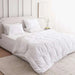 Climacomfort 2 Layer All Season Down Alternative Super King Duvet 260X220Cm - White Pan Home