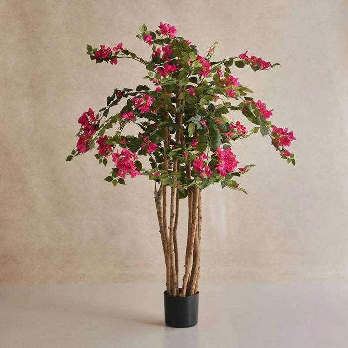 Climbing Bougainvillea Artificial Tree H120Cm - Fuschia Pan Home