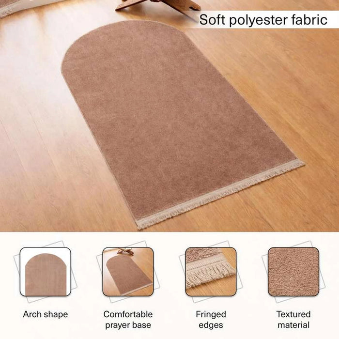 Clive Prayer Mat 80X120Cm - Brown