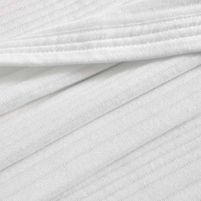 Cloud Comfort Quilted Premium Jersey 3-Piece Bedspread Set  220X240Cm - White