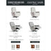 Cloudlet Single Seater  Recliner  (Electric) Off White Pan Home