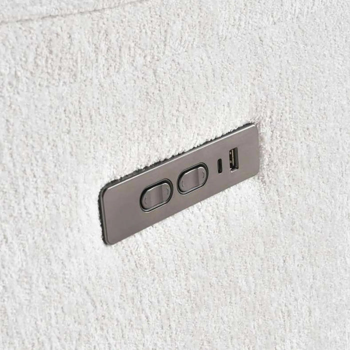 Cloudlet Single Seater  Recliner  (Electric) Off White Pan Home