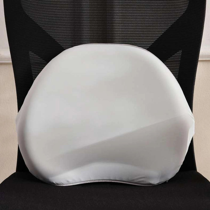 Cloudrest Cooling Memory Foam Back Cushion 45X35cm - Light Grey Pan Home