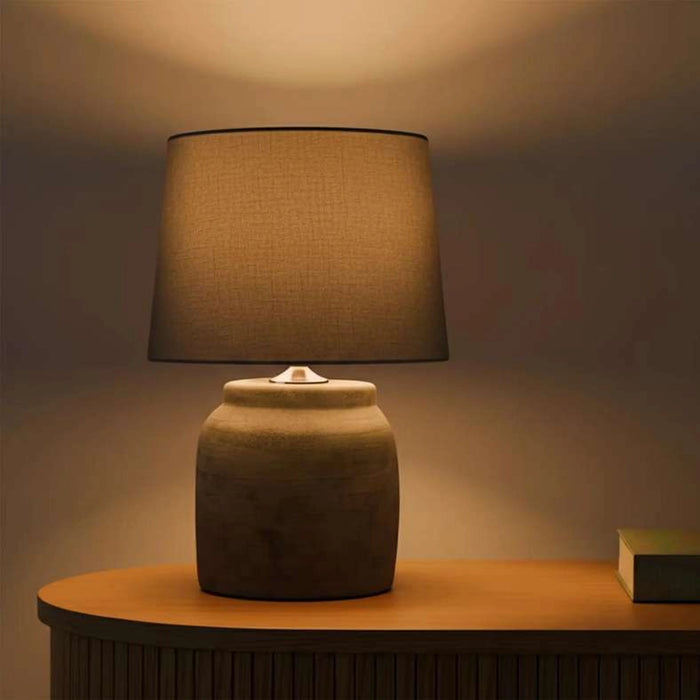 Clyder E27 Ceramic Table Lamp 35X55Cm - Green