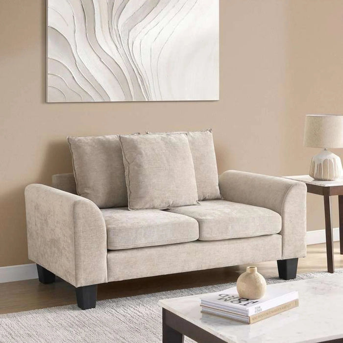 Coasta 2 Seater Sofa - Beige Pan Home