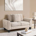 Coasta 2 Seater Sofa - Beige Pan Home