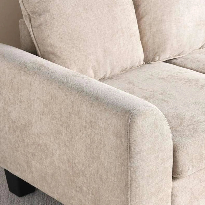 Coasta 2 Seater Sofa - Beige Pan Home