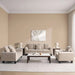 Coasta 2 Seater Sofa - Beige Pan Home