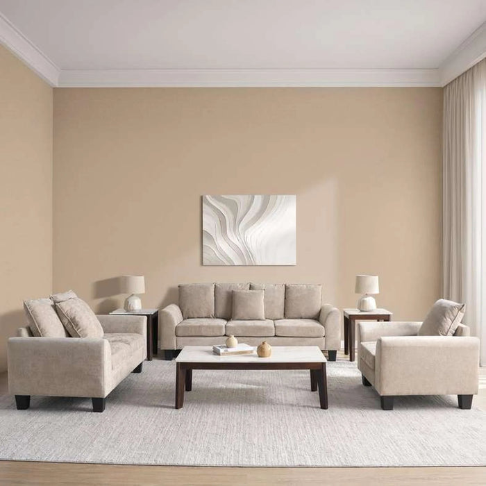 Coasta 3 Seater Sofa - Beige Pan Home