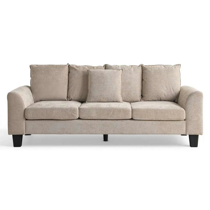 Coasta 3 Seater Sofa - Beige Pan Home