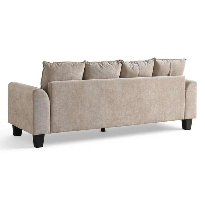 Coasta 3 Seater Sofa - Beige Pan Home