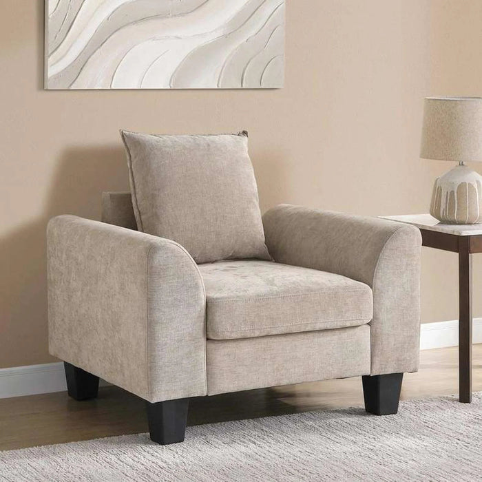 Coasta Single  Seater Sofa - Beige Pan Home