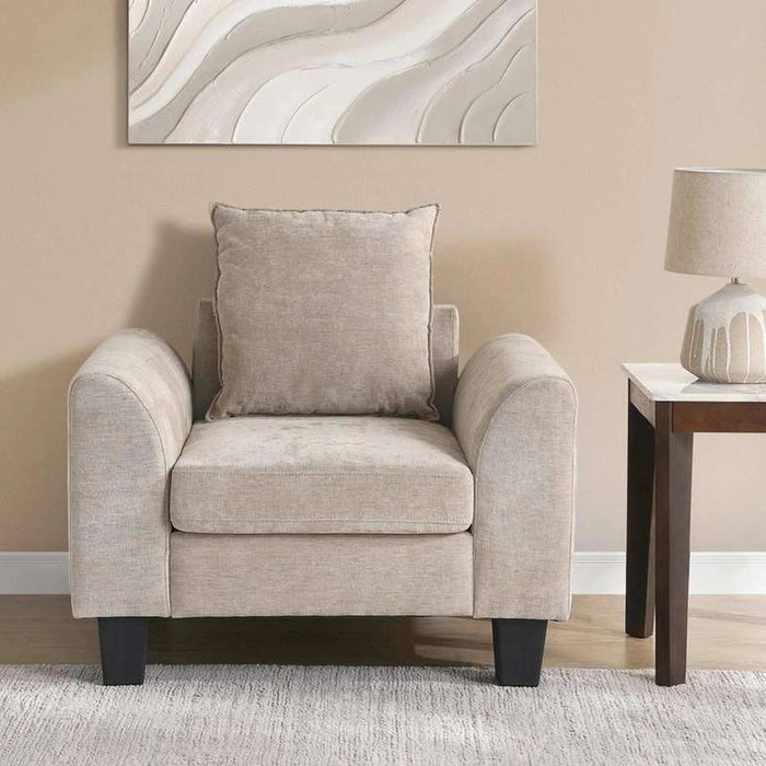 Coasta Single  Seater Sofa - Beige Pan Home