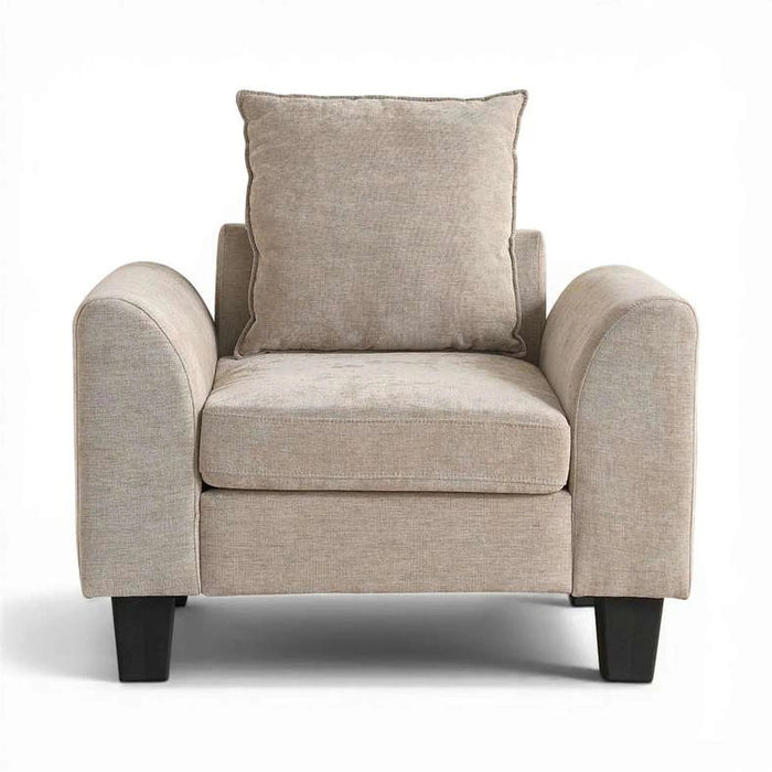 Coasta Single  Seater Sofa - Beige Pan Home