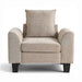 Coasta Single  Seater Sofa - Beige Pan Home