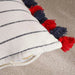 Cobo Cushion Cover With Tassels 45X45Cm - Navy Pan Home