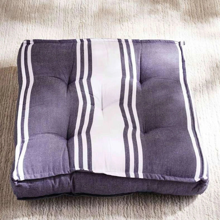 Cobo Floor Cushion 45X45+10Cm - Navy Pan Home