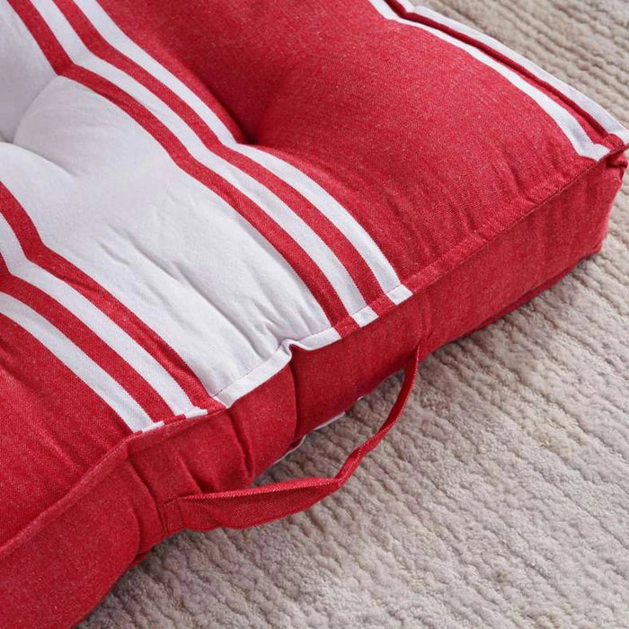 Cobo Floor Cushion 45X45+10Cm - Red Pan Home