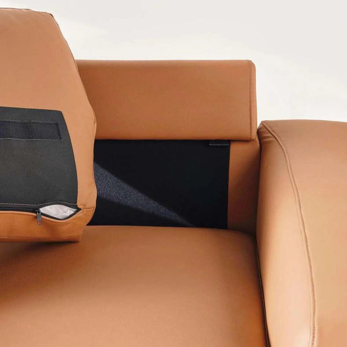 Code Single Seater Sofa - Light Brown Pan Home