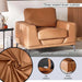 Code Single Seater Sofa - Light Brown Pan Home