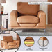 Code Single Seater Sofa - Light Brown Pan Home