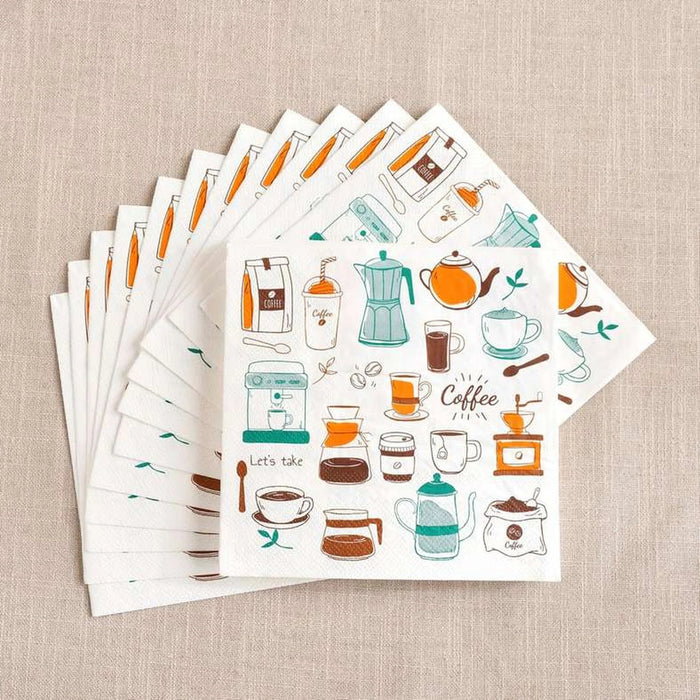 Cofeee S/30 Paper Napkin - Brown Pan Home