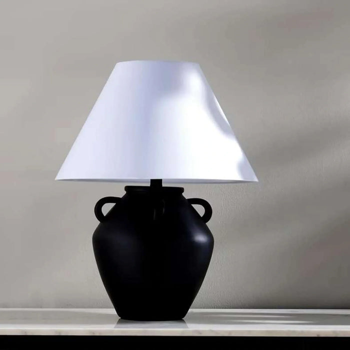 Colber E27 Ceramic Table Lamp 43X58.5Cm - Black