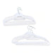 Colmar 6-Piece Rubber Coated Suit Hanger Set 42X22.5.5X0.4Cm - White Pan Home