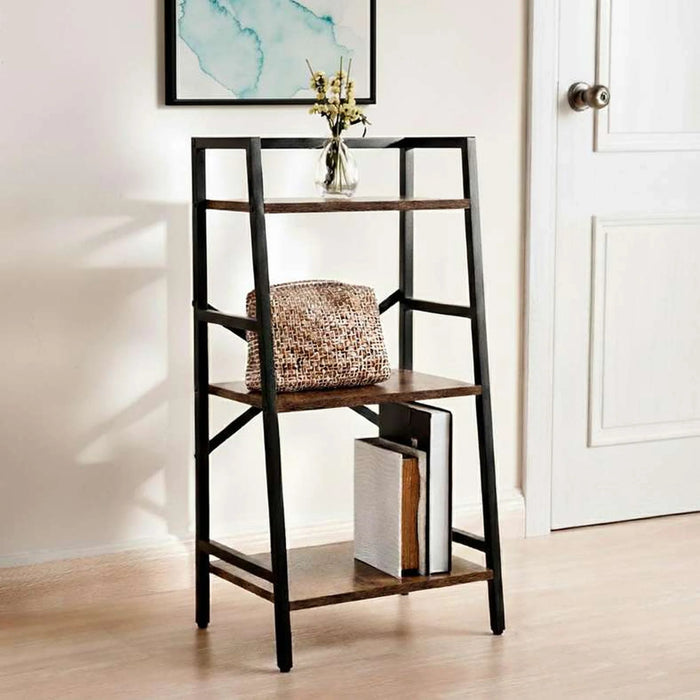 Colombo 3 Tier Storage Rack 42X30X80.3Cm -Natural/Black